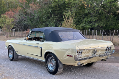 1968 FORD MUSTANG GT CONVERTIBLE - 7