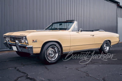 1967 CHEVROLET CHEVELLE SS 396 CONVERTIBLE - 21