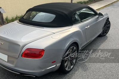 2014 BENTLEY CONTINENTAL GTC SPEED - 12