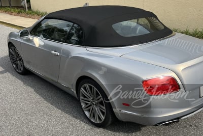 2014 BENTLEY CONTINENTAL GTC SPEED - 13