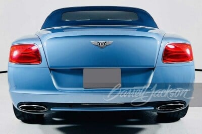 2014 BENTLEY CONTINENTAL GTC CONVERTIBLE - 30