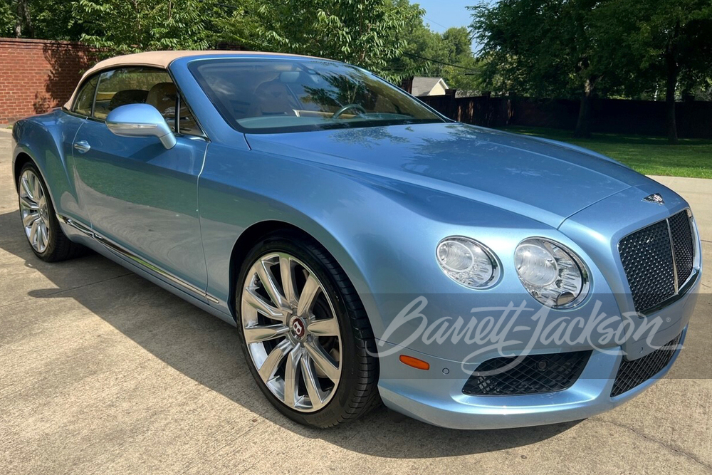 2013 BENTLEY CONTINENTAL GTC CONVERTIBLE