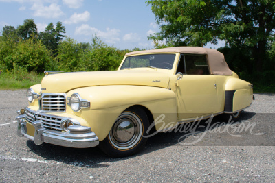 1948 LINCOLN CONTINENTAL CONVERTIBLE - 14