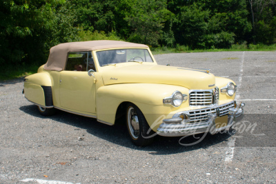 1948 LINCOLN CONTINENTAL CONVERTIBLE - 17