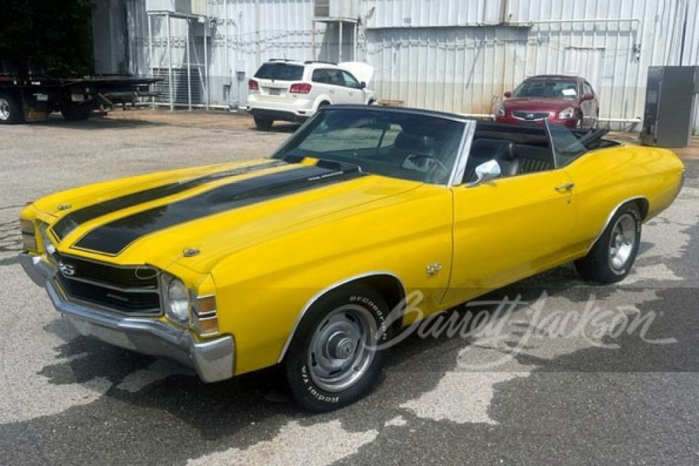 1971 CHEVROLET CHEVELLE SS CONVERTIBLE