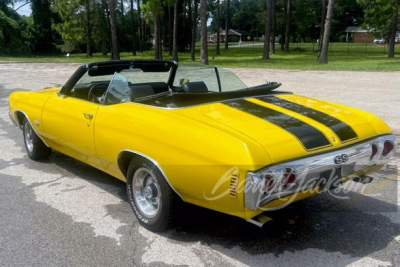 1971 CHEVROLET CHEVELLE SS CONVERTIBLE - 2