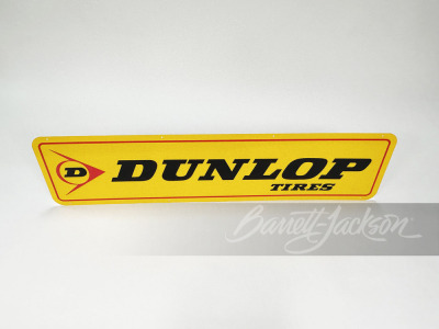 VINTAGE DUNLOP TIRES TIN SIGN