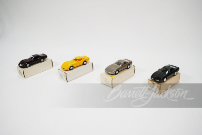 LOT OF FOUR VINTAGE CHEVROLET CORVETTE PROMOTIONAL MODELS