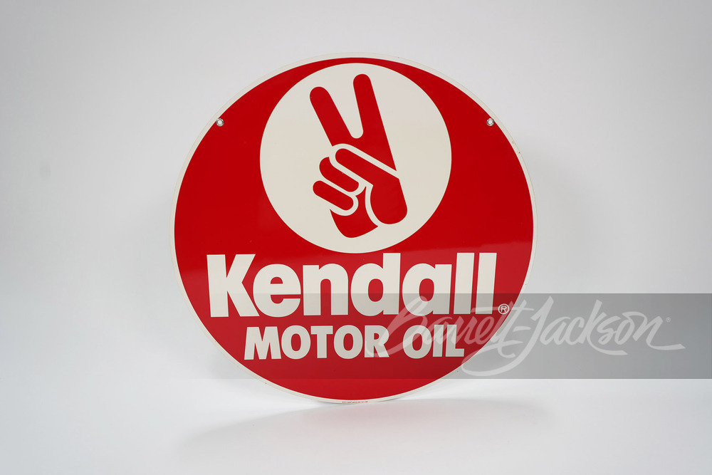 KENDALL MOTOR OIL TIN SIGN