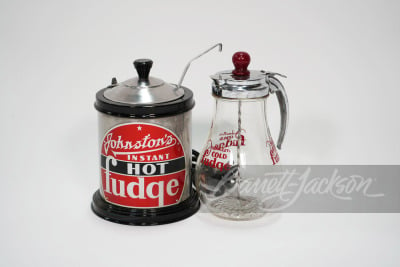 CIRCA 1940S JOHNSTON'S HOT FUDGE WARMER