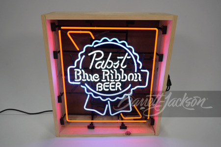 VINTAGE PABST BLUE RIBBON BEER NEON SIGN