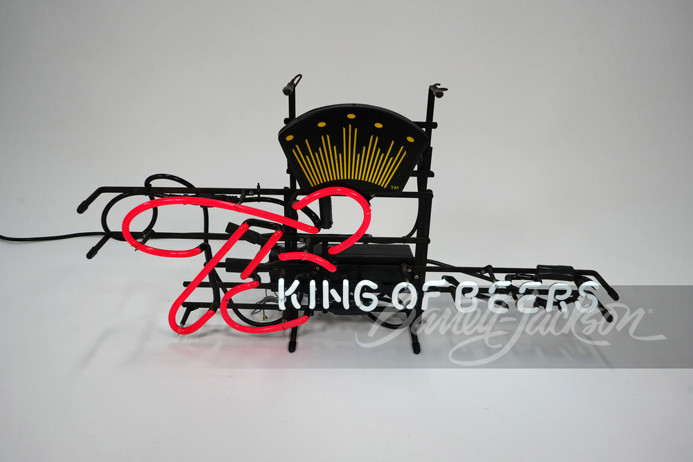 BUDWEISER KING OF BEERS NEON SIGN