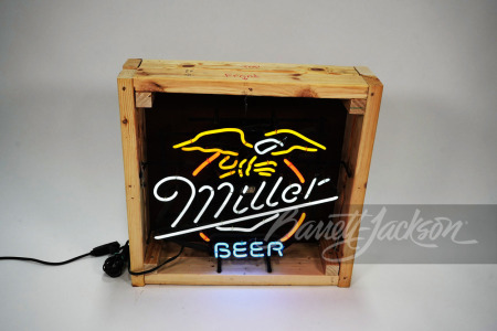 MILLER BEER NEON SIGN