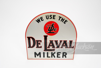 1940S DE LAVAL MILKER TIN SIGN