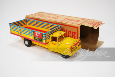 CIRCA 1950S COCA-COLA MARX TOYS TIN LITHO DELIVERY TRUCK