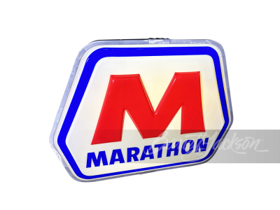 1960S MARATHON OIL LIGHT-UP SIGN