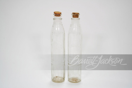 LOT OF TWO CIRCA 1920S SHELL OIL GLASS BOTTLES