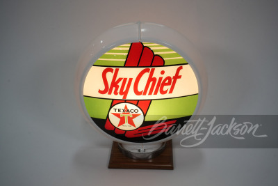 1940S-EARLY '50S TEXACO SKY CHIEF GASOLINE GAS PUMP GLOBE - 2