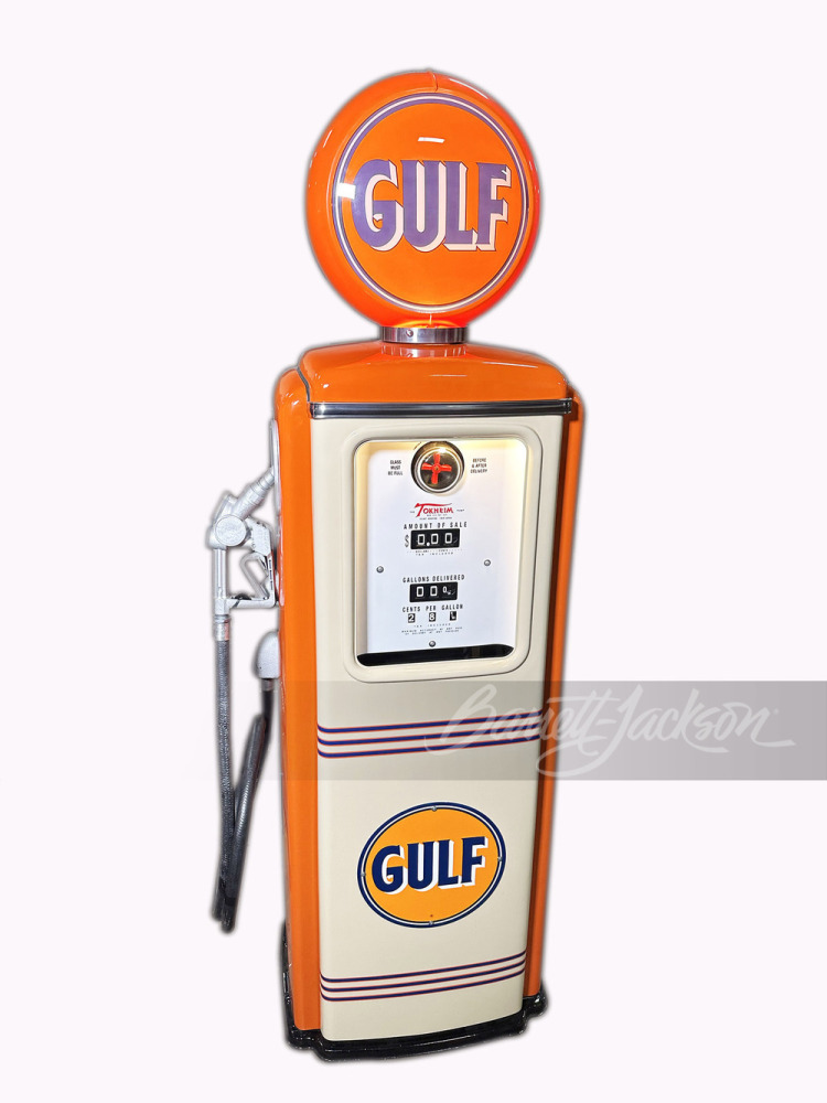 LATE 1940S-EARLY '50S GULF OIL TOKHEIM 39 GAS PUMP