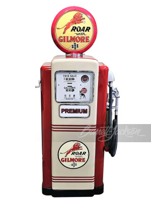 LATE 1940S GILMORE OIL WAYNE 100 GAS PUMP