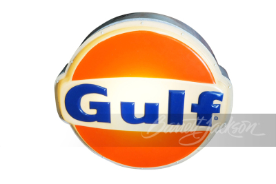 VINTAGE GULF OIL LIGHT-UP SIGN