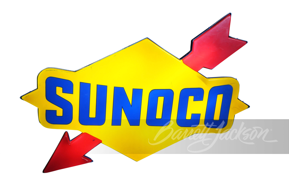 SUNOCO OIL LIGHT-UP SIGN