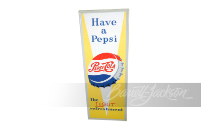 1959 "HAVE A PEPSI" TIN SIGN