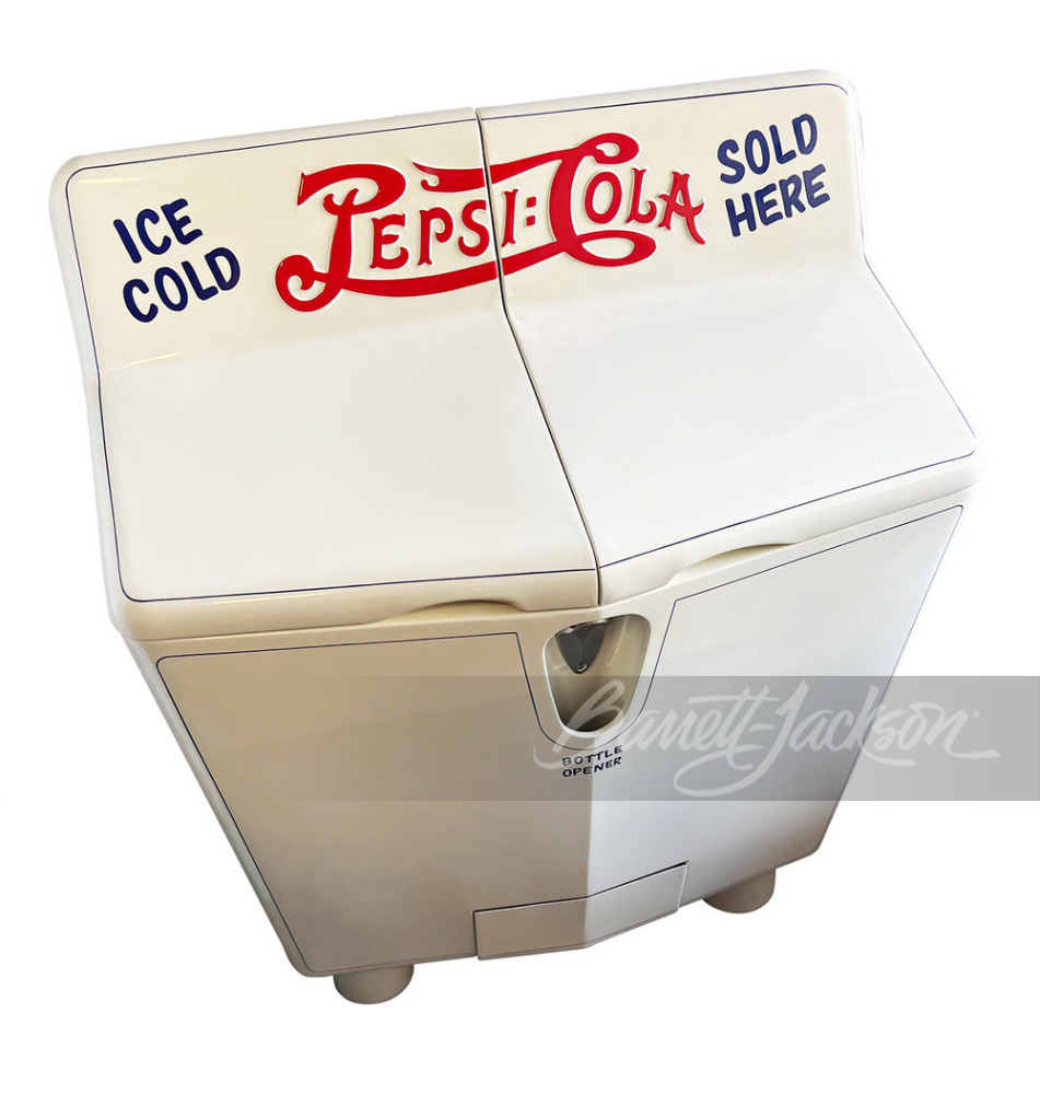 CIRCA LATE 1930S-40S PEPSI-COLA GULLWING COOLER