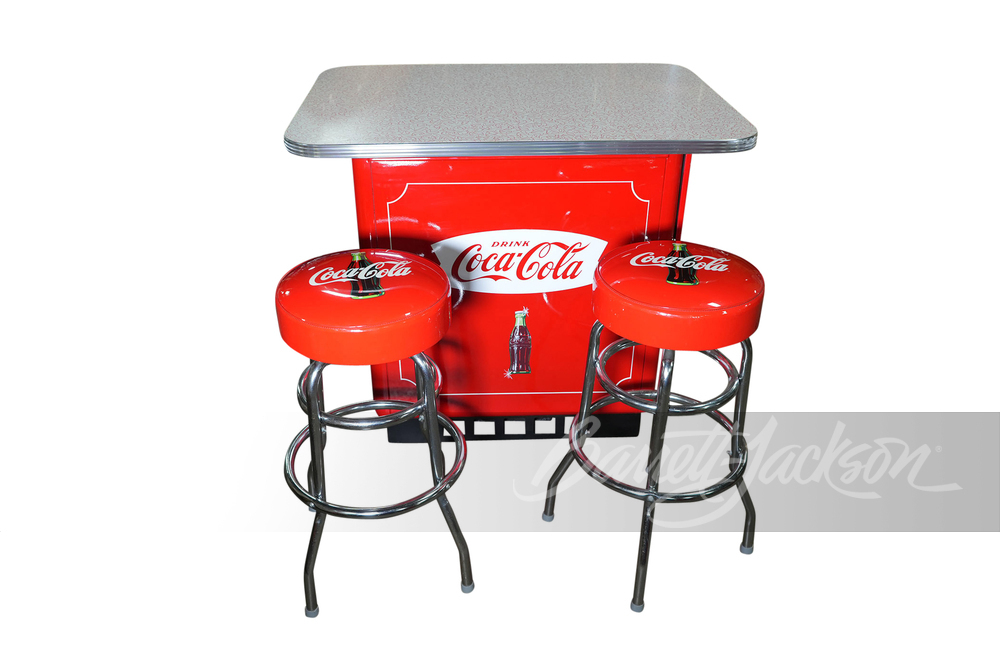 1950S COCA-COLA SODA BAR MADE FROM A COCA-COLA SODA MACHINE