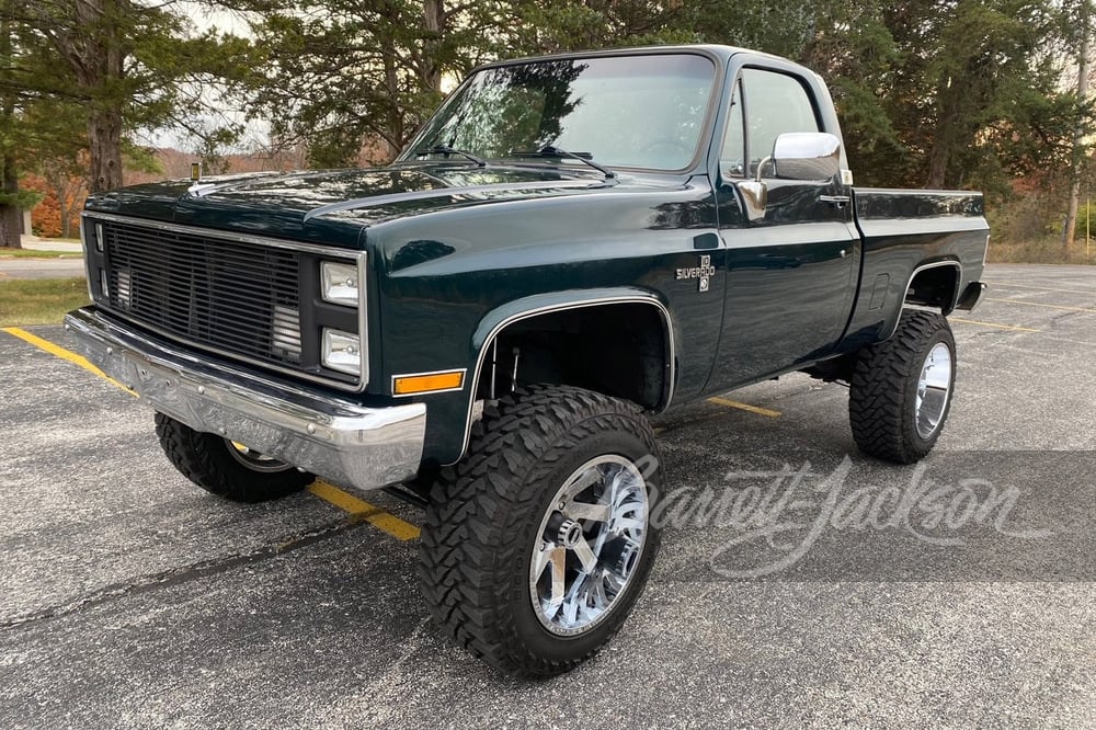 1984 CHEVROLET K10 CUSTOM PICKUP