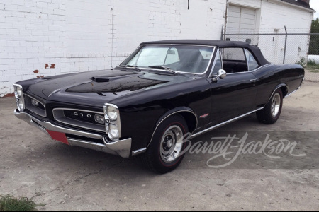 1966 PONTIAC GTO CONVERTIBLE