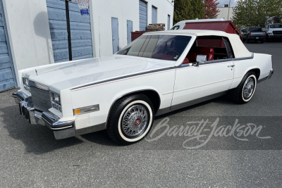 1984 CADILLAC ELDORADO BIARRITZ CONVERTIBLE