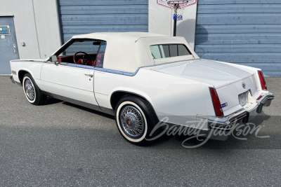 1984 CADILLAC ELDORADO BIARRITZ CONVERTIBLE - 2