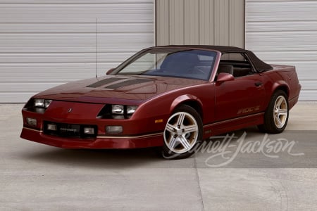 1988 CHEVROLET CAMARO IROC-Z CONVERTIBLE