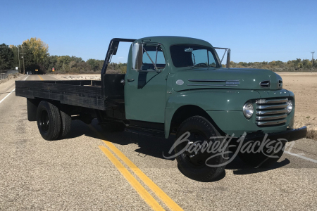 1948 FORD F-5 MARMON-HERRINGTON FLATBED TRUCK