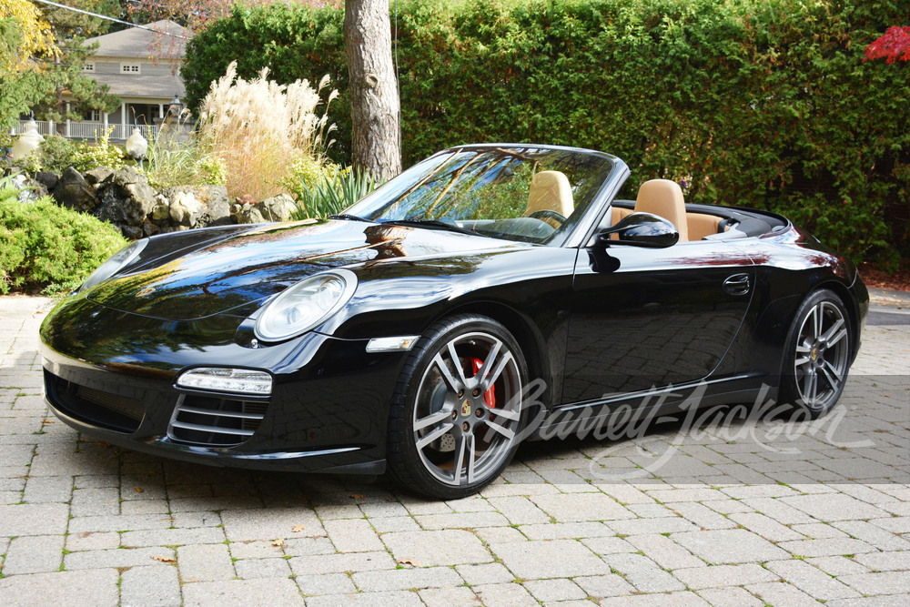 2011 PORSCHE 911 CARRERA 4S CABRIOLET