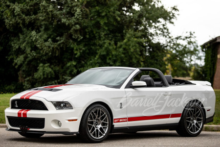 2012 FORD SHELBY GT500 CONVERTIBLE