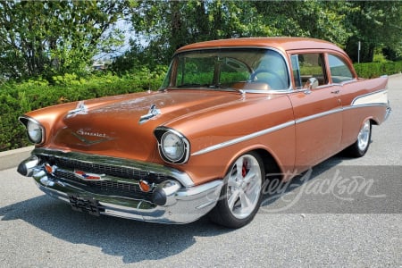 1957 CHEVROLET 210 CUSTOM 2-DOOR POST