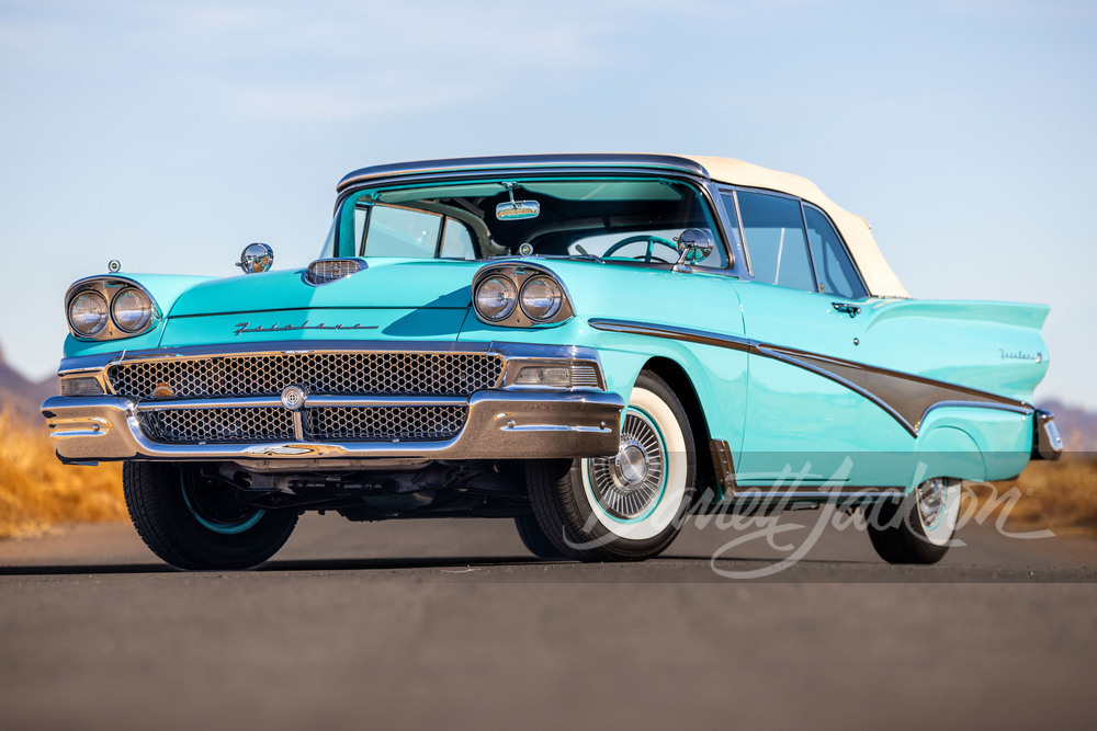 1958 FORD FAIRLANE 500 SUNLINER CONVERTIBLE