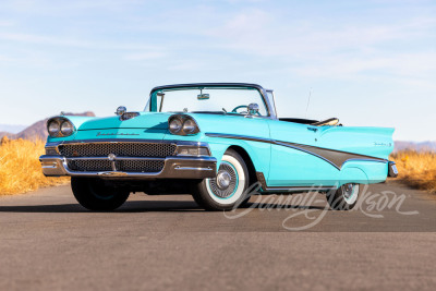 1958 FORD FAIRLANE 500 SUNLINER CONVERTIBLE - 14