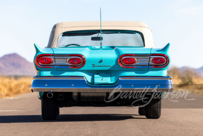 1958 FORD FAIRLANE 500 SUNLINER CONVERTIBLE - 20