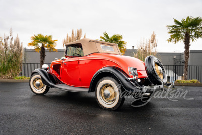 1934 FORD DELUXE CUSTOM ROADSTER - 14