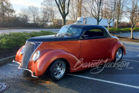 1937 FORD 3-WINDOW CUSTOM COUPE