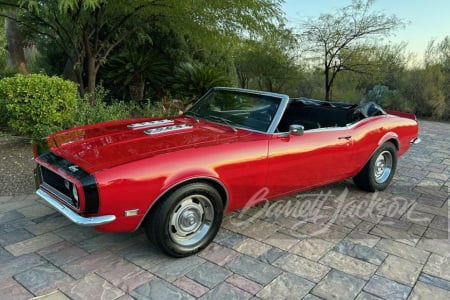 1968 CHEVROLET CAMARO CUSTOM CONVERTIBLE