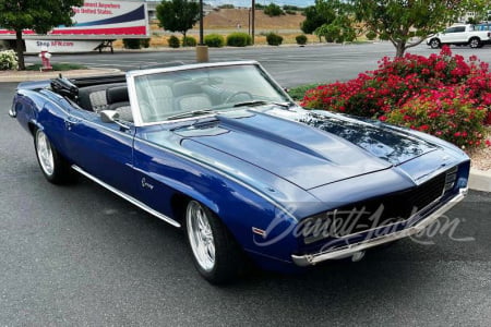 1969 CHEVROLET CAMARO CUSTOM CONVERTIBLE