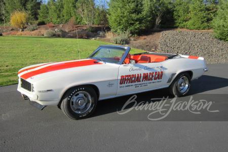 1969 CHEVROLET CAMARO RS/SS INDY PACE CAR CONVERTIBLE