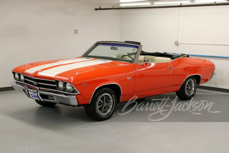 1969 CHEVROLET CHEVELLE SS 396 CONVERTIBLE