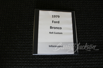 1979 FORD BRONCO CUSTOM SUV - 50