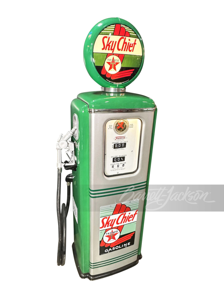 LATE 1940S-EARLY '50S TEXACO SKY CHIEF GASOLINE TOKHEIM 39 GAS PUMP