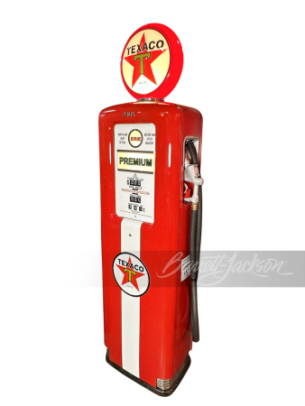 LATE 1940S-EARLY '50S TEXACO OIL ERIE MODEL #77 GAS PUMP